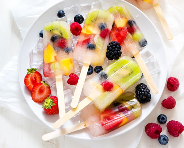 Helados ricos, naturales y refrescantes!